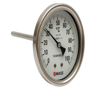 Bi-Metallic Temperature Gauge